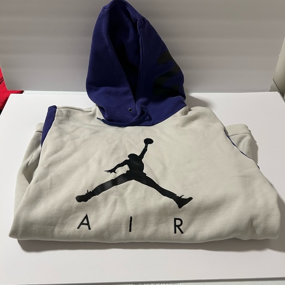 Jordan Other - Air Jordan Logo Hoodie in Purple and Gray